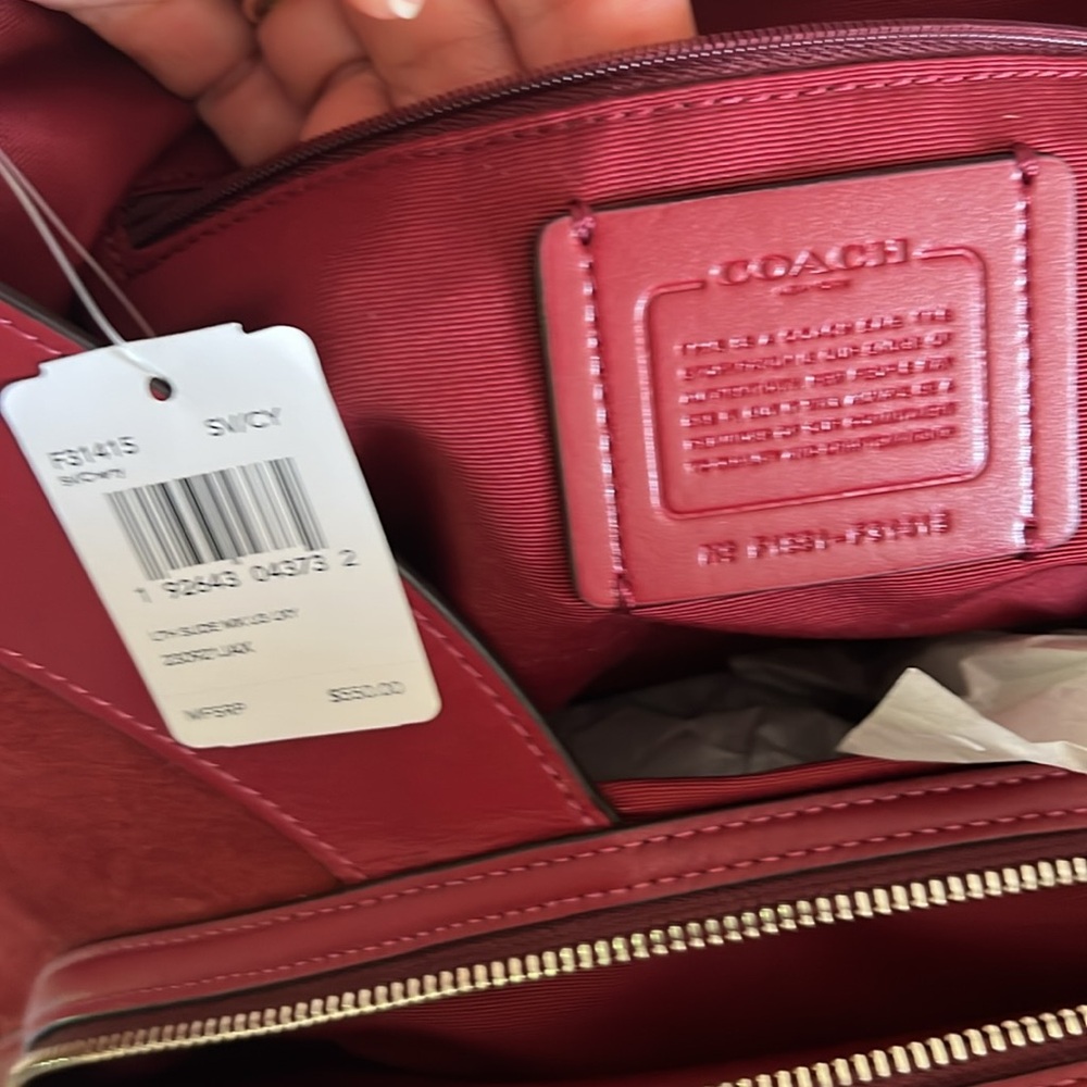NWT Coach Lexy Shoulder Bag - Picture 7 of 10